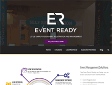 Tablet Screenshot of eventready.com